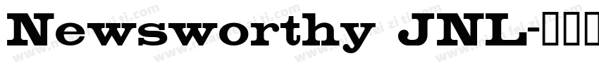 Newsworthy JNL字体转换